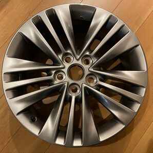 1本 ホイール 新車外し トヨタ 現行 40系 アルファード ヴェルファイア 18インチ 純正 アルミホイール