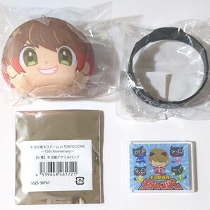 キヨ くじ まとめ売り☆ ラババン アクリルバッジ もちもちビーズクッションキーホルダー