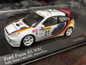 1/43 PMA ミニチャンプス フォード フォーカスFord Focus RS WRCモンテカルロラリー2002 ＃27
