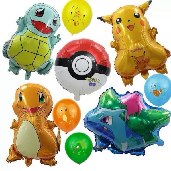 ポケモンスタ 9点セット ポケモン バルーン風船 誕生日 パーティ