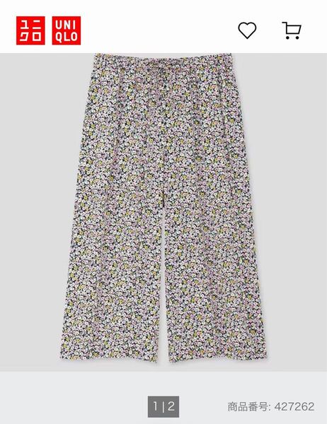 UNIQLO リラコ JoyofPrint コバナ・ワイド M
