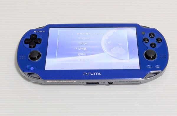SONY ソニー PlayStation Vita本体 3G Wi-Fiモデル PCH-1100 サファイアブルー PSVITA