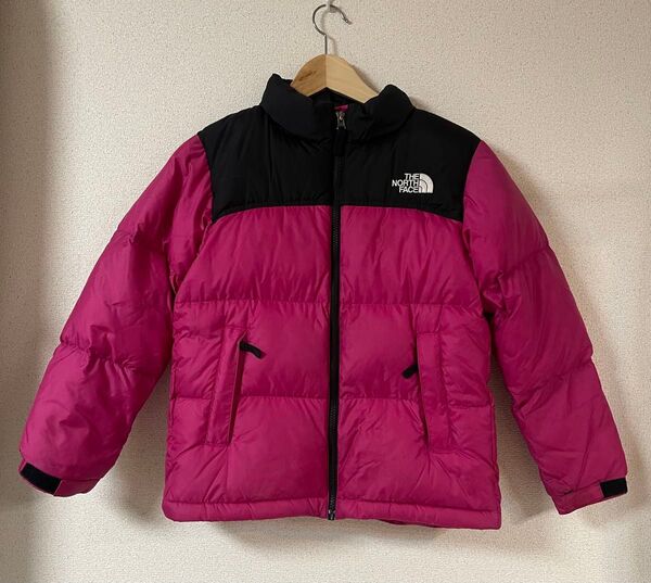 美品 THE NORTH FACE ノースフェイス キッズ ヌプシ ダウン140