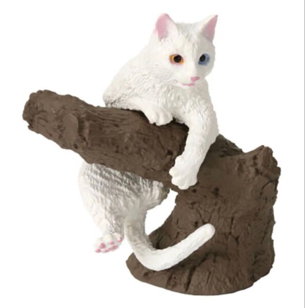 いきもの大図鑑 指まきコレクション 猫 日本猫 白猫 バンダイ ガシャポン ガチャ