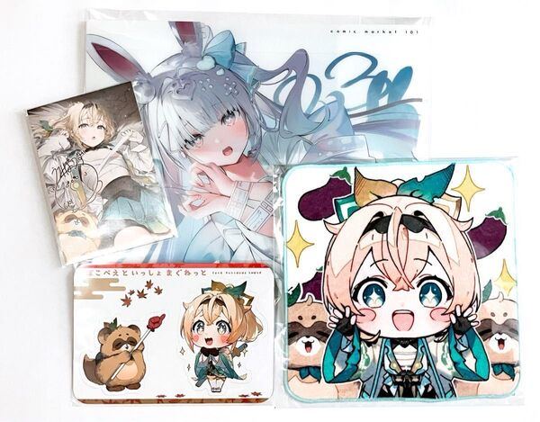 うみぼうず きんにくぽよぽよ 4点セット 風真いろは コミケ c101