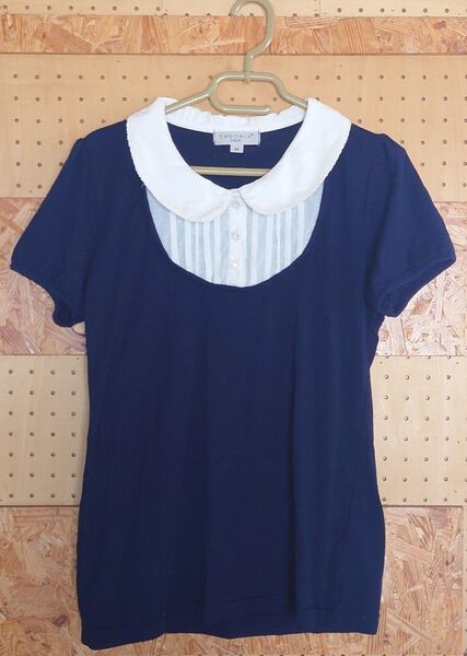 セオリア 半袖 Tシャツ パフ袖 夏服 ガールズ 女性