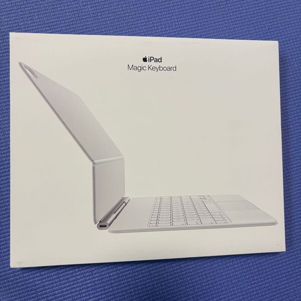 美品 アップル Apple 13インチ iPad Air M3用 Magic Keyboard 日本語 ホワイト MDFW4J/A