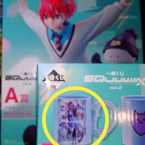一番くじ ガンダムジークアクス Vol.2 A賞 アマテ・ユズリハ(マチュ)&ハロ D賞 マグカップ 開封品 中身確認のみ未使用