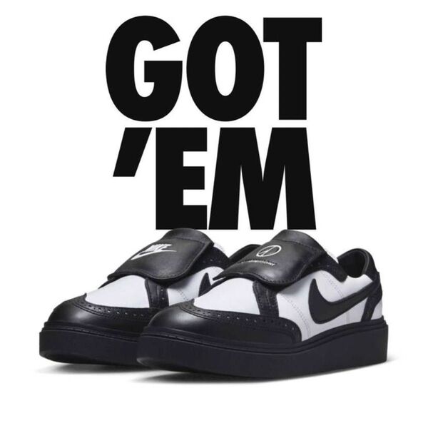 PEACEMINUSONE × Nike Kwondo1 "Black and White" ピースマイナワン【27.5cm】