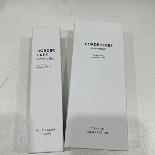 BORDER FREE クリアVCフェイシャルローション フェイシャルクリーム