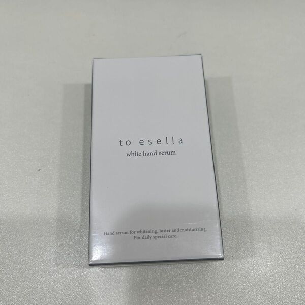 to esella トゥイセラ ホワイトハンドセラム