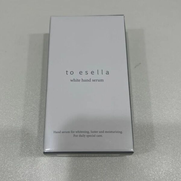 to esella トゥイセラ ホワイトハンドセラム