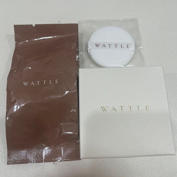 WATTLE ワトルクッションファンデーション マットカバー リフィル パフ付き
