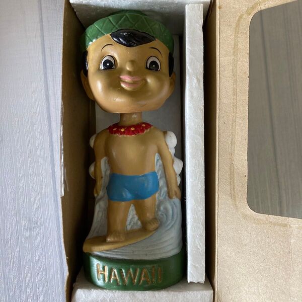 ビンテージ ボンビングヘッド フラドール ハワイ VINTAGE HAWAIIAN サーフィン 首振り人形 かわいい