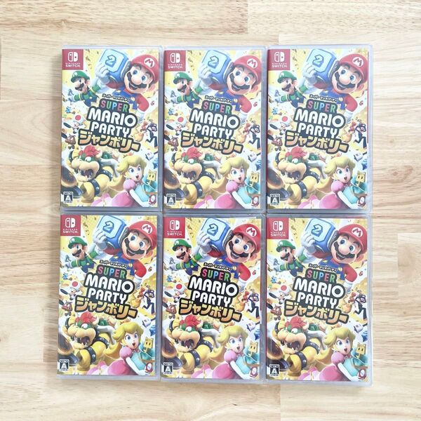 新品シュリンク未開封! 6個セット! 「マリオパーティ ジャンボリー」 Nintendo Switch ニンテンドースイッチソフト