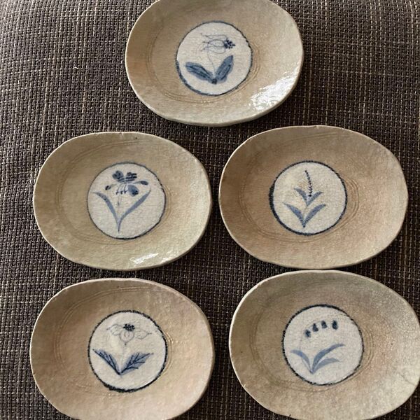 創作陶器 舞陶館 和皿5枚