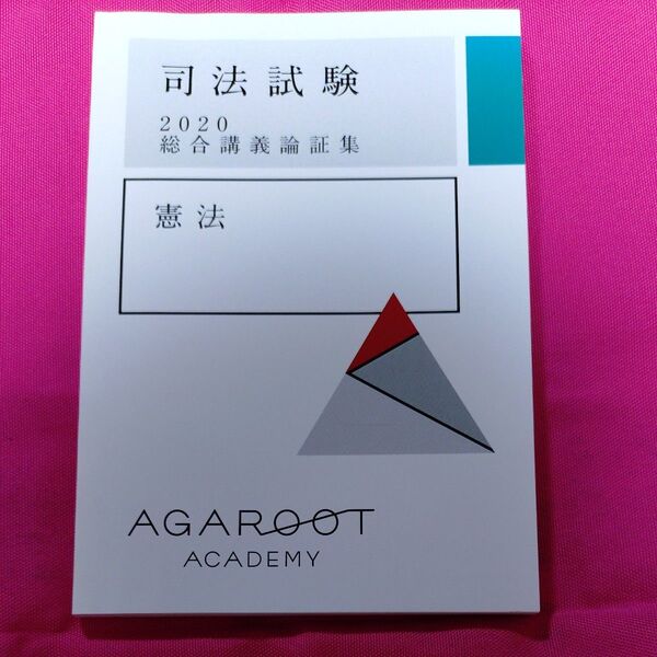 アガルート アガルートアカデミー 司法試験 総合講義論証集 agaroot 憲法