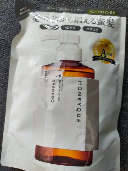 HONEYQUE ハニーク シャンプー ディープリペアヘア モイスト 詰め替え アクアブロッサムハニーの香り 美髪 ヘアケア