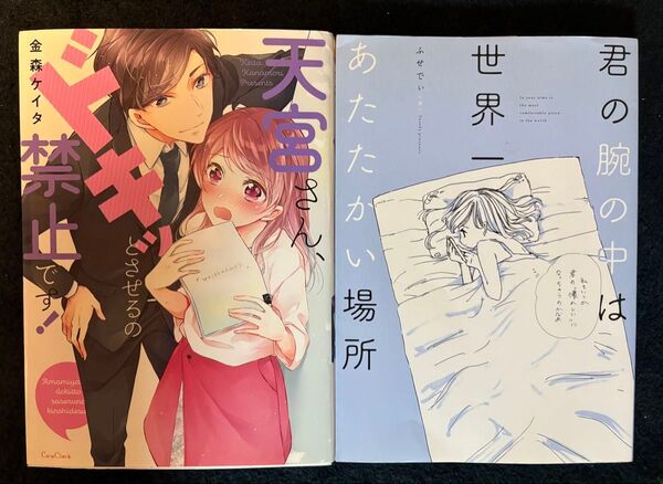 【匿名配送】天宮さん、ドキッとさせるの禁止です! / 君の腕の中は世界一あたたかい場所 2冊セット