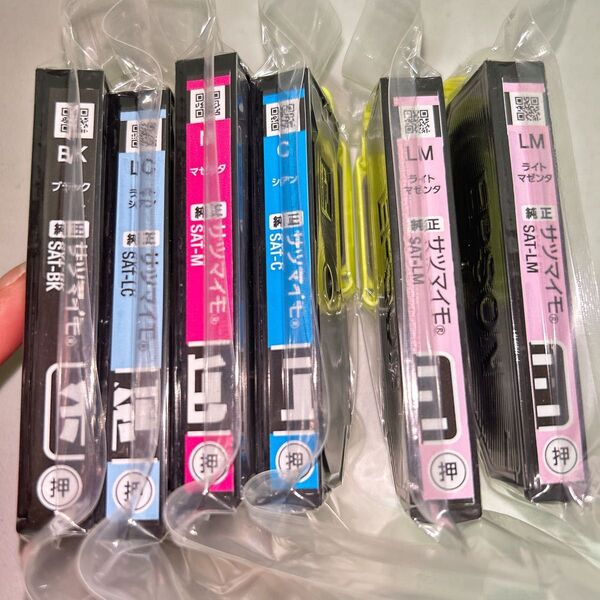【未使用】純正 EPSON プリンターインク 6本セット(サツマイモ)