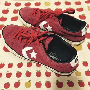 CONVERSE コンバース ローカットスニーカー ワンスター★レッド スエード