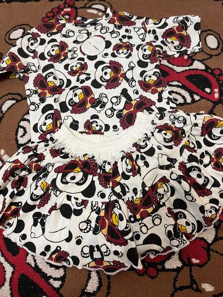 ヒステリックミニ パンダミニ Tシャツ スカート