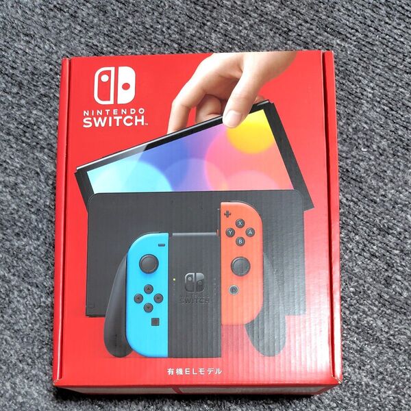 新品未開封 Nintendo Switch 有機ELモデル ネオンブルー ネオンレッド ニンテンドースイッチ本体