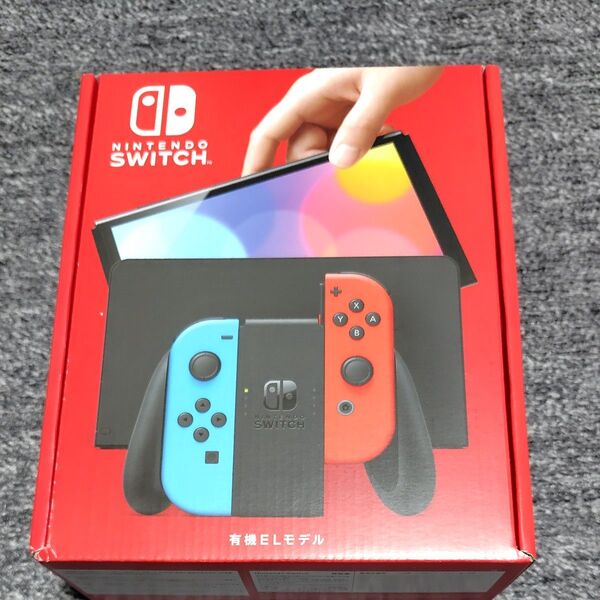 新品未開封 Nintendo Switch 有機ELモデル ネオンブルー ネオンレッド ニンテンドースイッチ本体