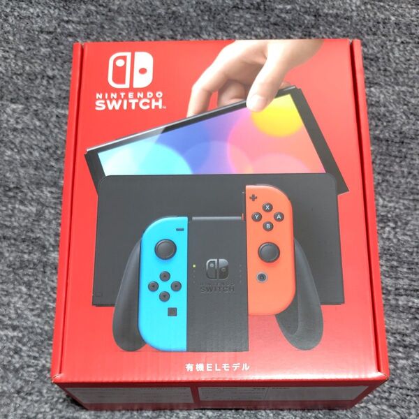新品未開封 Nintendo Switch 有機ELモデル ネオンブルー ネオンレッド ニンテンドースイッチ本体