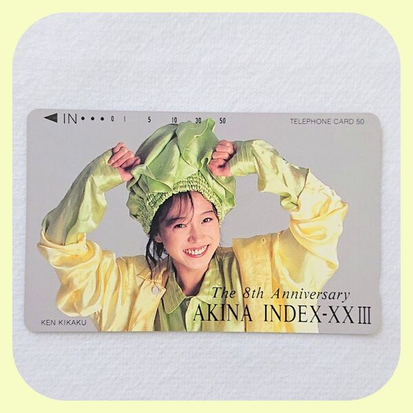 中森明菜さんテレカ テレホンカード【レアなカードだと思います】