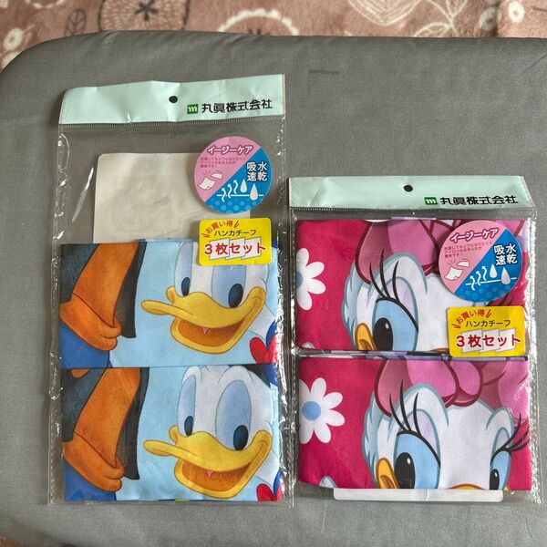 ディズニー ハンカチ ドナルド デイジー 2枚セット×2 未使用