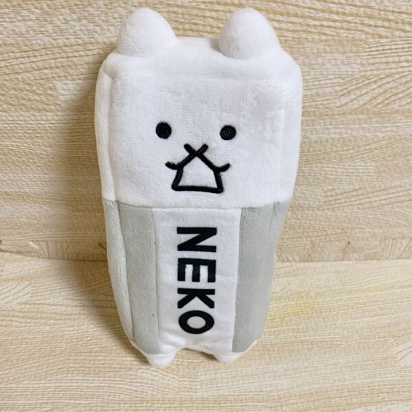 にゃんこ大戦争 チャーム付きぬいぐるみペンポーチ ゴムネコ