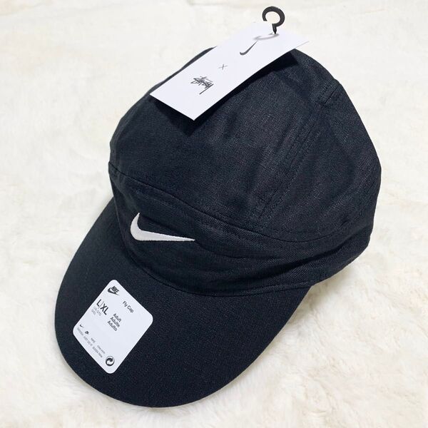 Stussy Nike U NRG Fly Cap リネン ブラック L/XL①