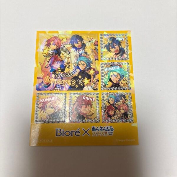 Crazy:B Biore フォトカード風シール