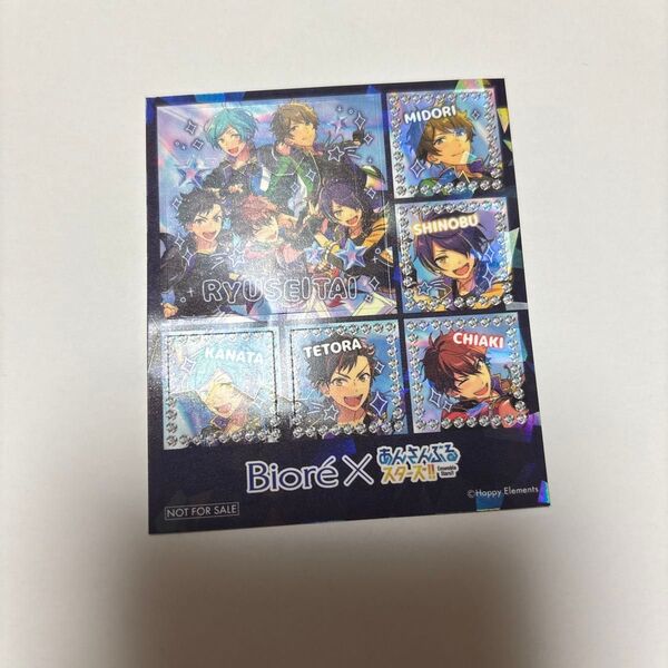 流星隊 Biore フォトプリント風シール