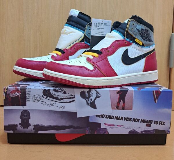 NIKE AIR JORDAN 1 UNION US 10.5 28.5cm Chicago shadow SNKRS購入品
