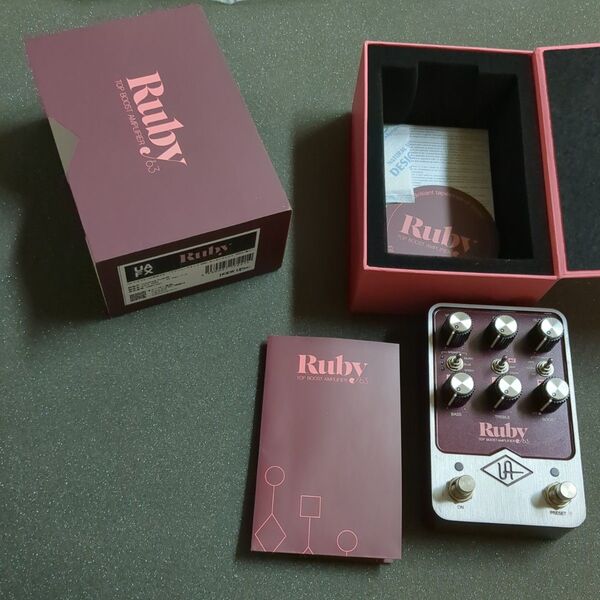 UAFX Ruby Top Boost Amplifier ‘63
