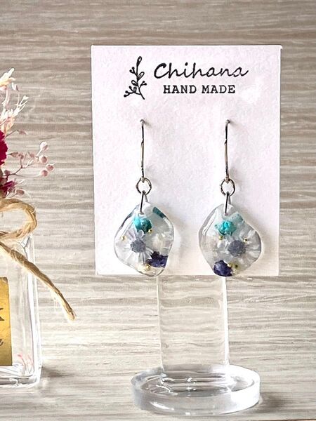 レジンピアス イヤリング ハンドメイド