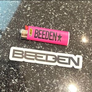 beeden 大阪 ポップアップ ノベルティ ライター ステッカー セット レア