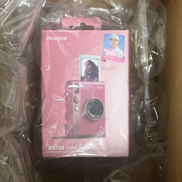 新品未開封 FUJIFILM フジフイルム チェキ instax mini Evo Pink ピンク 竹田麗央 Edition