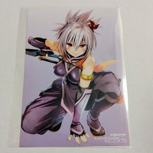 あやかしトライアングル イラストカード ポストカード 非売品 コミックス特典