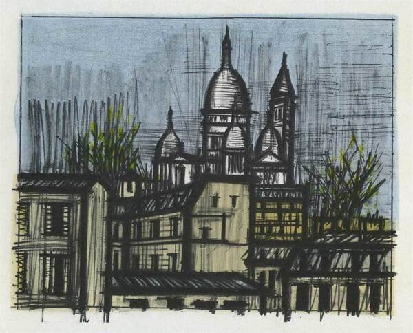 【特価】 ≪ ビュッフェ ≫ レゾネ図版 【 PARIS=LE SACRE-COEUR 】