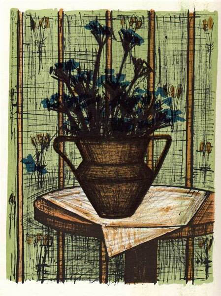 【特価】 ≪ ビュッフェ ≫ レゾネ図版 【 VASE OF FLOWERS 】