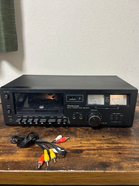 Technics ステレオ カセットデッキ RS-605U カセットデッキ
