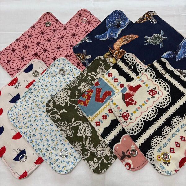 おまけ2枚つき!ハンドメイド 布ナプキン 布ライナー 軽い日用 おりもの用 尿もれ 普段使いに