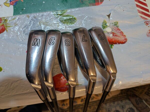 アイアンセット PING G410 6789P 5本 リシャフト TOUR-AD 65 Type2 フレックスS