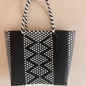 メルカドカゴバッグ大容量軽量職人 肩に掛けるok