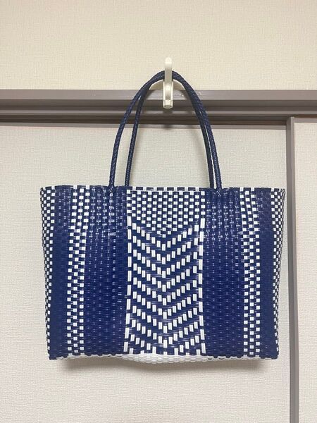 メルカドカゴバッグ大容量軽量職人肩に掛けるok