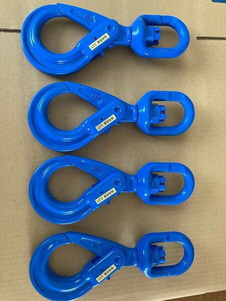 KSK スイベルラッチロックフック 使用荷重3.2t 4個セット
