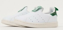 送料無料 14cm■adidas STAN SMITH 360 I S32128 アディダス スタンスミス スリッポン 白 緑 へび ベビー キッズ スニーカー リンク_画像2